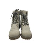 Ghete dama Landrover 38, imitatie de piele, gri, imblanite - imagine 3