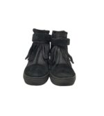 Botine dama Reserved 36, piele, piele intoarsa, negru - imagine 4