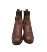 Botine dama Maripe 38, piele, maro - imagine 3