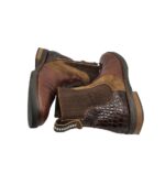 Botine dama Maripe 38, piele, maro - imagine 4