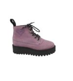 Ghete dama Last 37, piele, mov