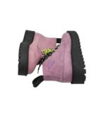 Ghete dama Last 37, piele, mov - imagine 4