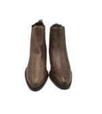 Botine dama Bianco 37, piele, maro - imagine 3