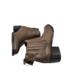 Botine dama Bianco 37, piele, maro - imagine 4