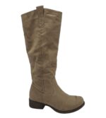 Cizme dama Graceland 42, material textil, bej