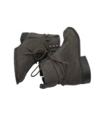 Ghete dama C&A 39, material textil, gri, imblanite - imagine 4