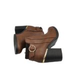 Botine dama New Look 39, imitație de piele, maro - imagine 4