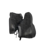 Ghete dama Easy Feet 38, piele, negru - imagine 4