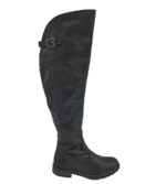 Cizme dama Tamaris 38, piele, negru