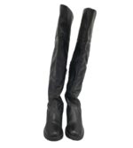 Cizme dama Tamaris 38, piele, negru - imagine 3