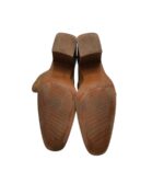 Botine dama Mango 38, piele intoarsa, maro - imagine 5