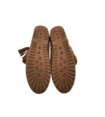 Cizme dama Primark 38 material textil, maro, imblanite - imagine 5