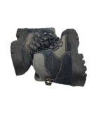 Ghete dama Country 38, material textil, piele intoarsa, gri negru - imagine 4