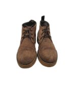 Ghete barbati Rover & Lakes 40, piele intoarsa, maro - imagine 3