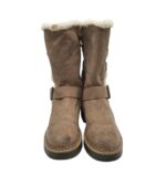 Cizme dama Graceland 40, material textil, bej, imblanite - imagine 3