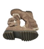 Cizme dama Graceland 40, material textil, bej, imblanite - imagine 4