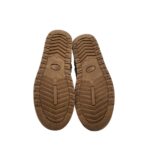 Botine copii 34, material textil, maro, imblanite - imagine 5