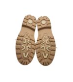 Ghete copii Alive 35, imitație de piele, bej, imblanite - imagine 5