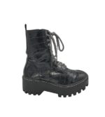 Ghete dama Zara 39, imitație de piele, negru