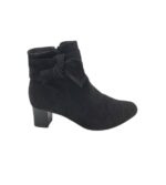 Botine dama Peter Kaiser 41, piele intoarsa, negru