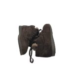 Ghete copii Rondhinew 22, piele intoarsa, maro - imagine 4