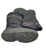 Cizme barbati Exxess 44, material textil, imitatie de piele, negru, imblanite - imagine 4