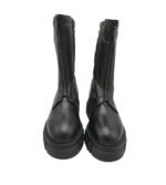 Ghete dama Inuovo, 39, piele, negru - imagine 3