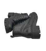 Ghete dama Dockers 40, piele, negru,  imblanite - imagine 4