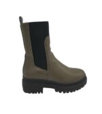 Ghete dama About You 41, imitație de piele, material textil, piele, gri