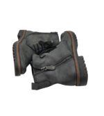 Ghete dama Marco Tozzi 39, imitație de piele, piele, negru - imagine 4