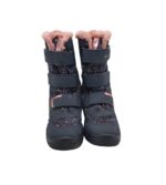 Cizme dama Superfit 34, imitație de piele, material textil, albastru, imblanite, Gore tex - imagine 3