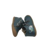 Adidasi copii Leone 24, piele, albastru - imagine 4