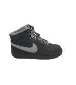 Adidasi barbati Nike 40, imitatie de piele, negru, captusite