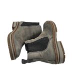 Ghete dama Cox 40, piele, gri - imagine 4