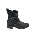 Botine dama Paul Green 40 , piele, negru