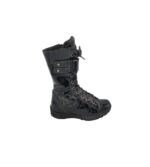 Cizme copii  24, imitație de piele, negru