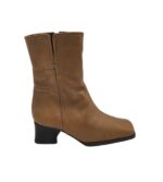 Cizme dama Laura Ferrari 40, piele, maro