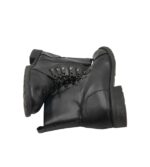 Ghete dama Boulevard 41, imitație de piele, negru - imagine 4