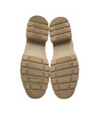 Cizme dama 37, imitație de piele, crem - imagine 5