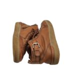 Ghete dama Pikolinos 38, piele, maro - imagine 4