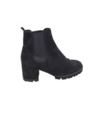 Botine dama Kennel & Schmenger 40, piele intoarsa, negru