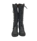 Cizme dama Sweet 38.5, imitatie de piele, negru - imagine 3