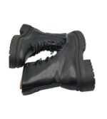 Ghete dama Abou You  39, imitatie de piele, negru - imagine 4