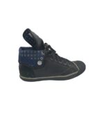 Adidasi barbati G-Star 41, piele intoarsa, piele, negru