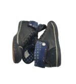 Adidasi barbati G-Star 41, piele intoarsa, piele, negru - imagine 4