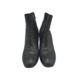 Botine dama Progetto 41, piele, negru - imagine 3