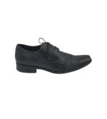Pantofi barbati Borelli 43, piele, negru