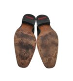 Pantofi barbati Borelli 43, piele, negru - imagine 5