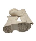 Cizme dama Studio London 40, imitație de piele, bej, captusite - imagine 4