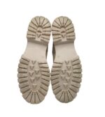 Cizme dama Studio London 40, imitație de piele, bej, captusite - imagine 5